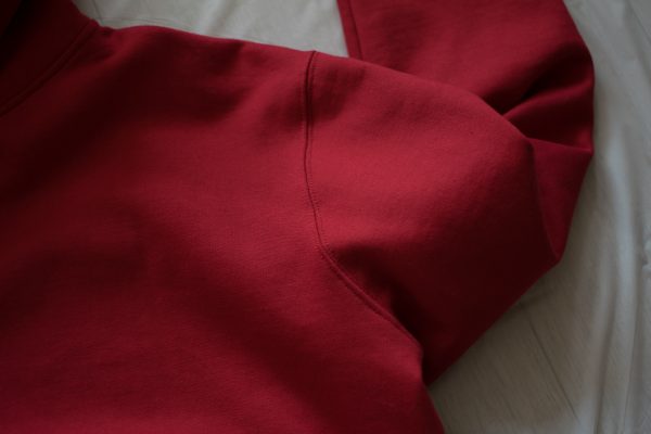 BlackMoon Hoodie Boxy Fit Rojo - Imagen 5