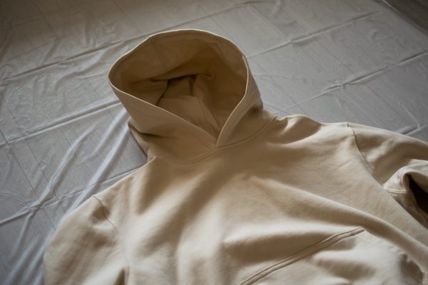 BlackMoon Hoodie Boxy Fit Crema - Imagen 2
